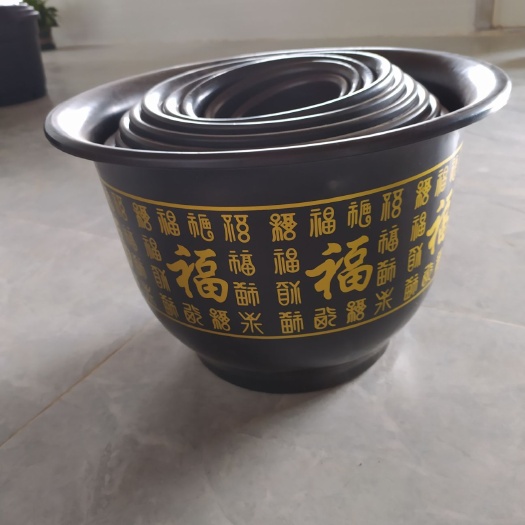 湛江 福字盆花盆 发财树专用基地盆