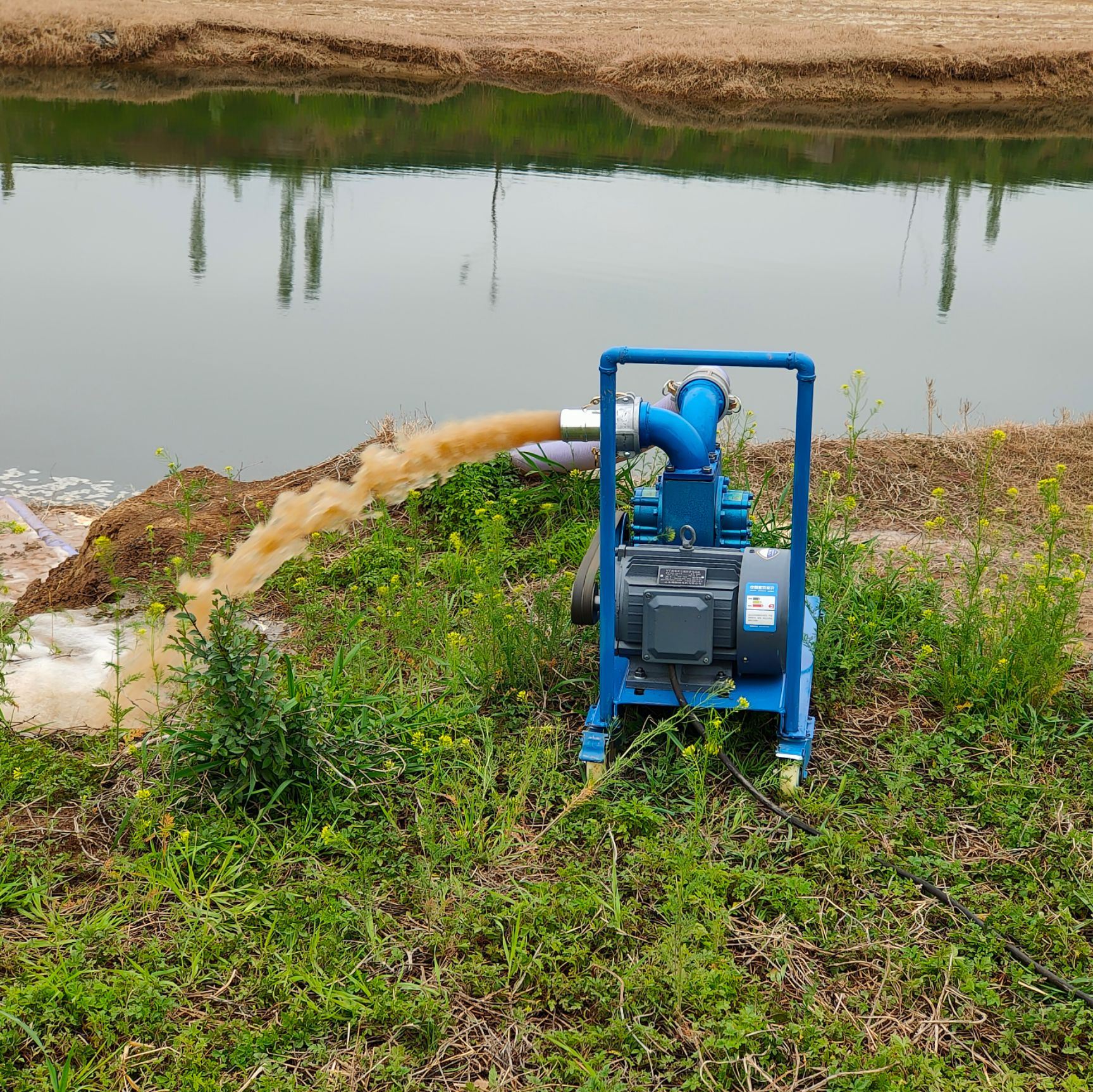 养殖场化粪池专用抽粪泵吸污泵直吸直排下水道吸淤泥3相电两相电