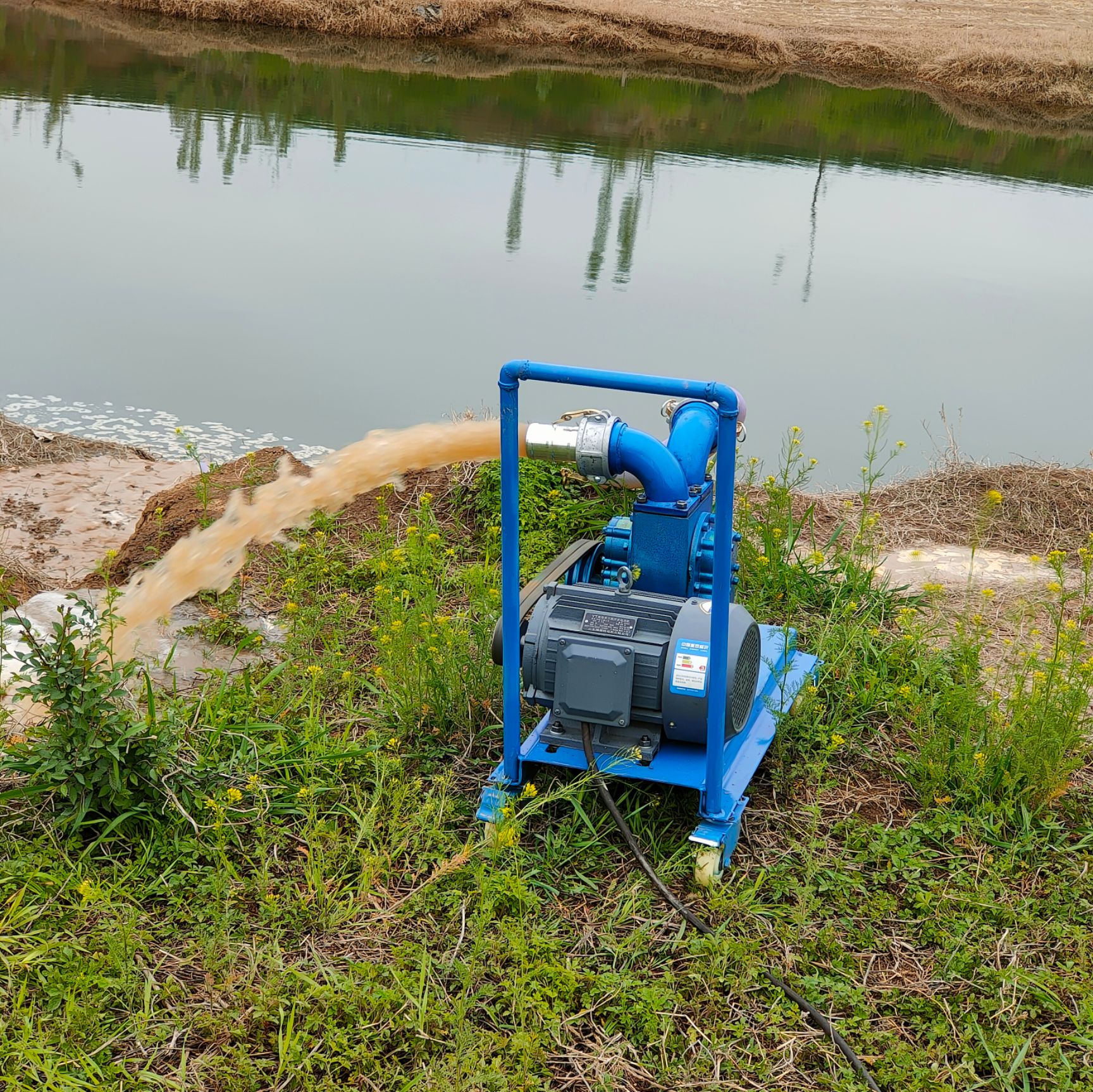 养殖场化粪池专用抽粪泵吸污泵直吸直排下水道吸淤泥3相电两相电