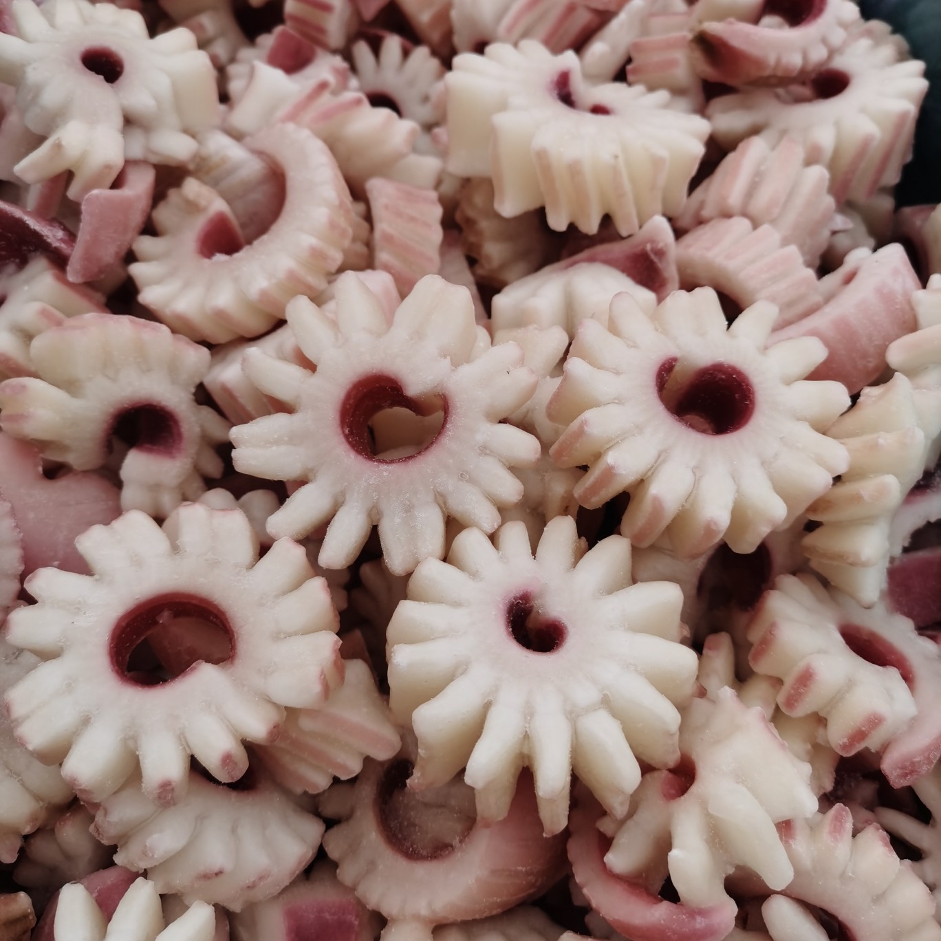 鱿鱼鱿鱼花鱿鱼齿轮花新鲜速冻干冻无冰餐厅酒店炒菜火锅食材批