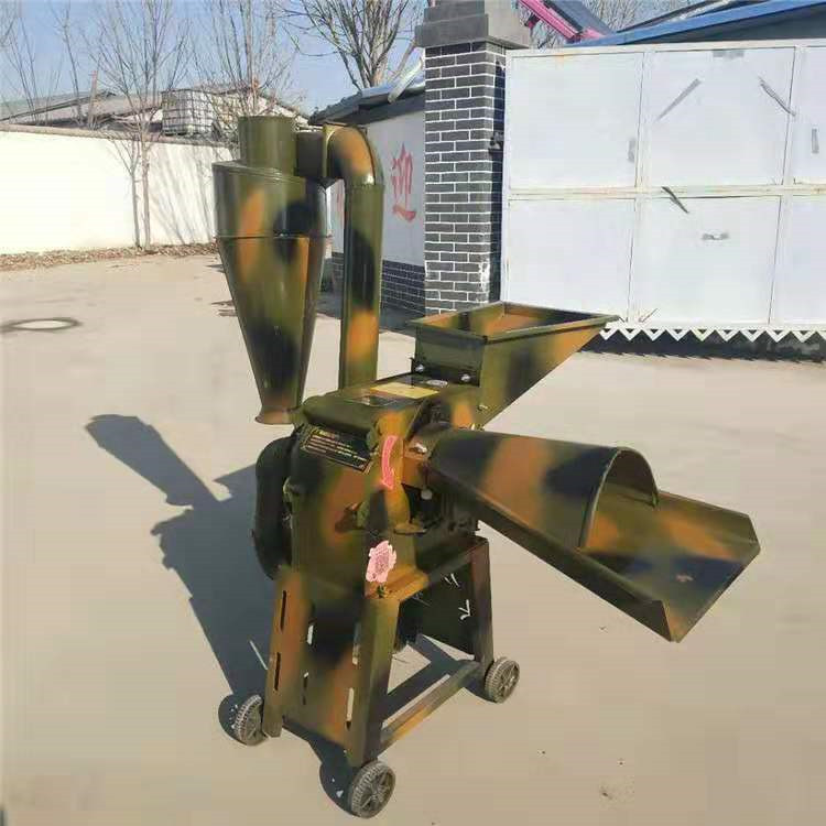 双沙克龙饲料粉碎机 可自动进料