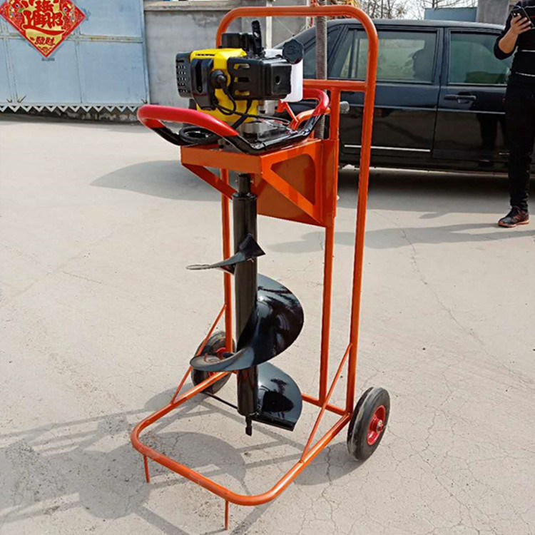 挖坑机 植树地钻打坑机 汽油二冲程/四冲程打洞机