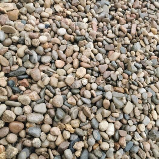 批发天然鹅卵石大量石料河卵石大石头原石公园石装饰铺路园林毛石