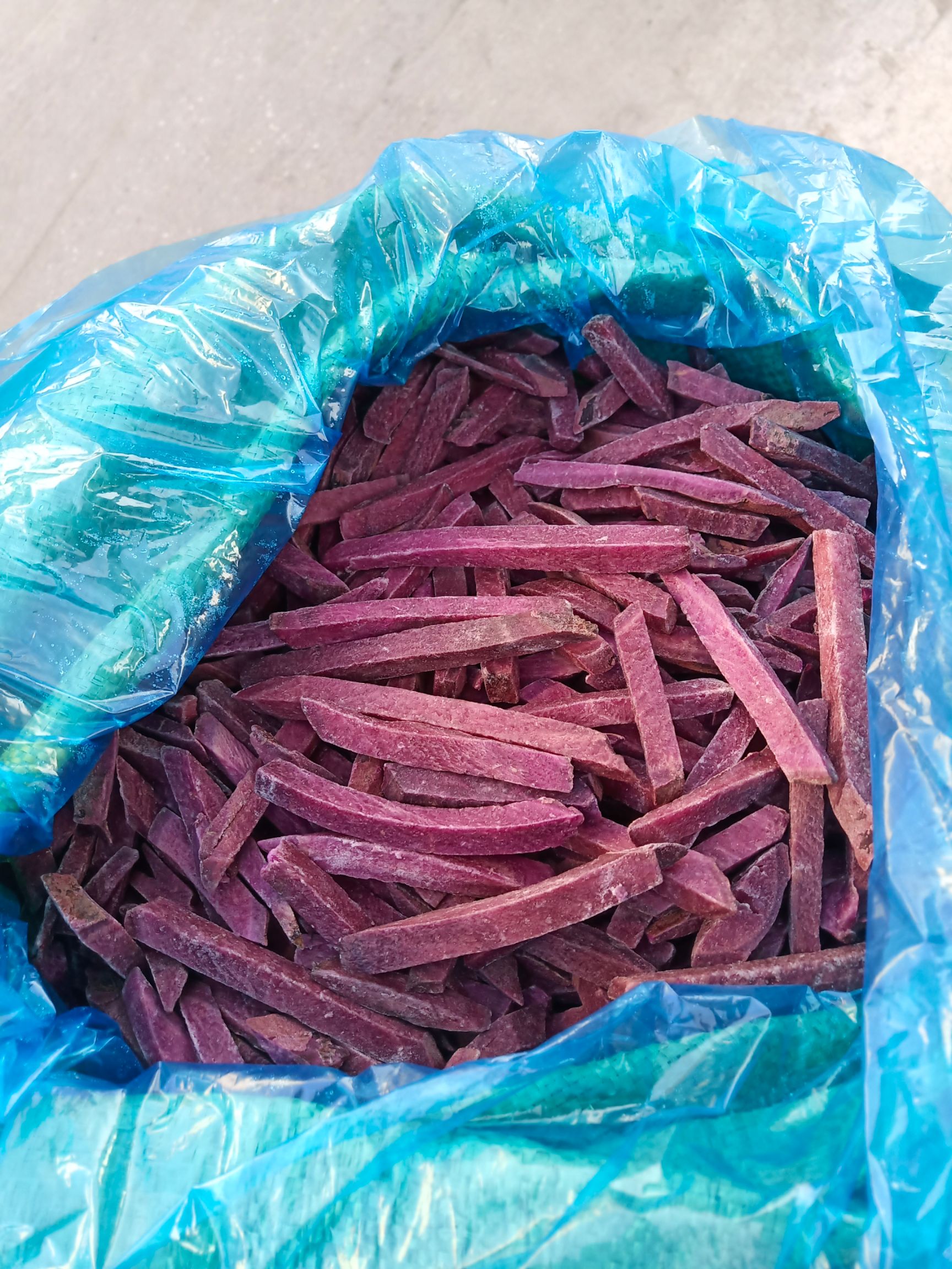 冻紫薯  冷冻果蔬