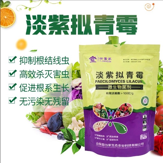 诸城市复合微生物菌剂  淡紫拟青霉苗全苗绿苗壮微生物菌剂跟结线虫促