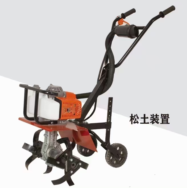 小型微耕机锄草旋耕松土开沟机山地丘陵果园锄草机