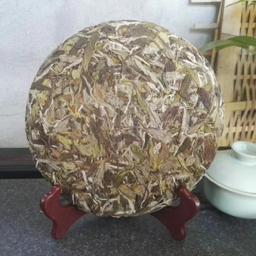福鼎市白牡丹茶 福鼎白茶，2018年白牡丹饼
