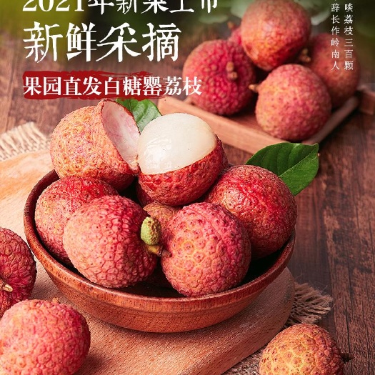 徐闻县白糖罂荔枝 白糖罂(全国包邮)
