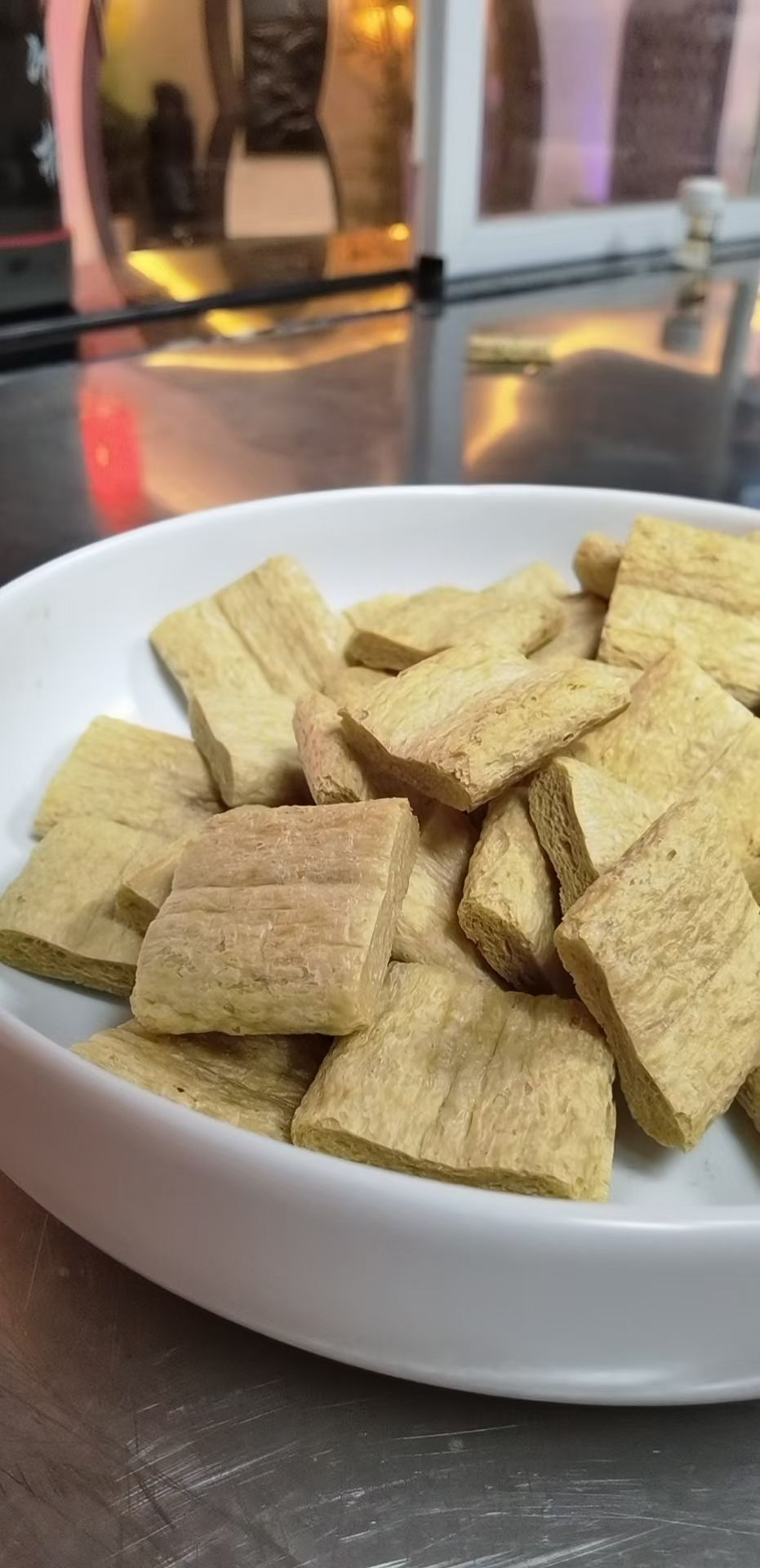 面筋  拉丝蛋白手撕素肉干能吃出肉的感觉