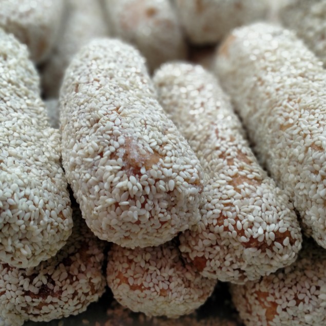 饼干糕点洛阳特产手工糕点大金枣芋头酥大金果中式点心批发团购零售