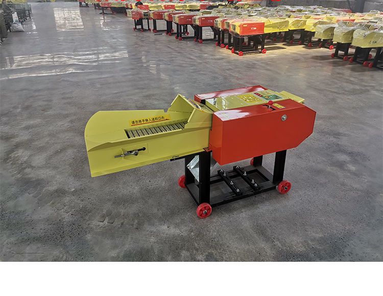 家用小型铡草揉丝一体机 秸秆粉碎机 青饲料卧式铡草机