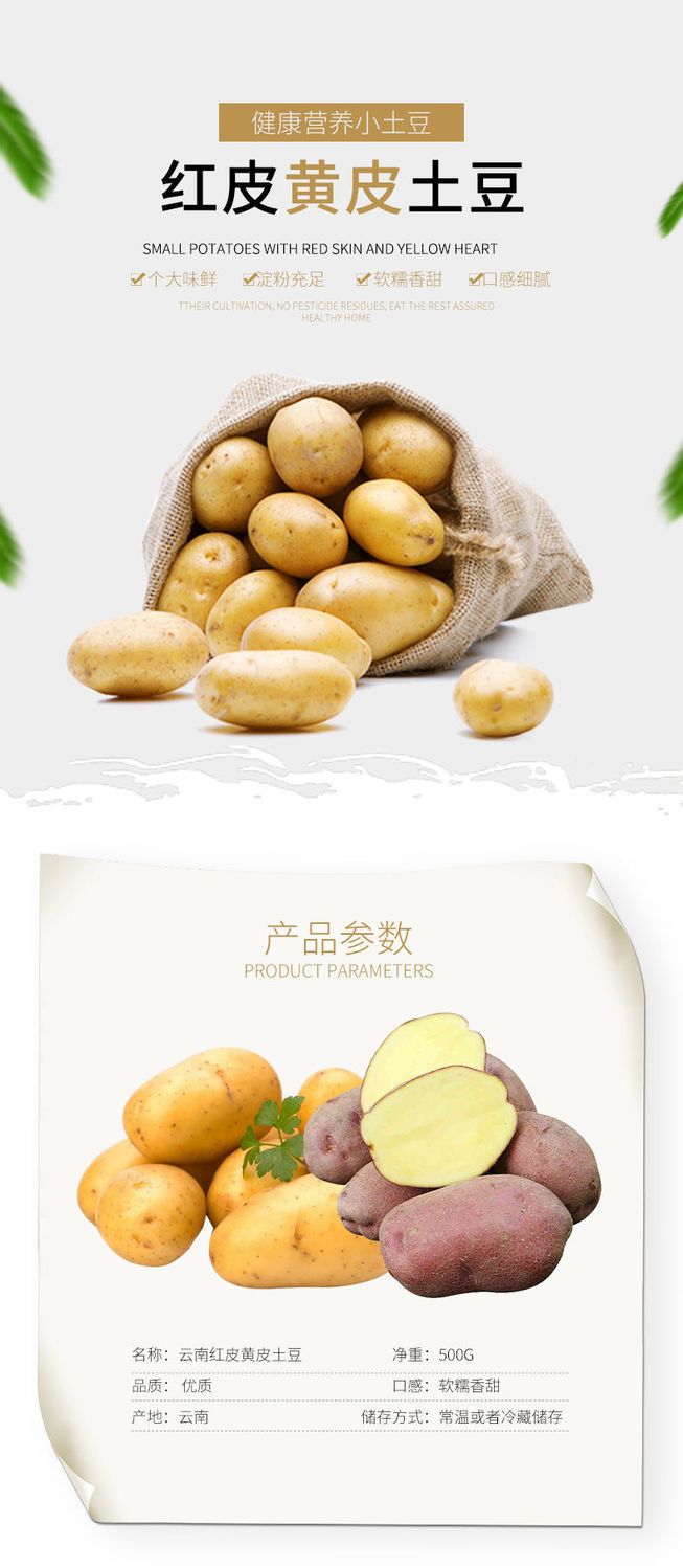云南土豆新鲜现挖黄心/红皮黄心老品种马铃薯洋芋批发