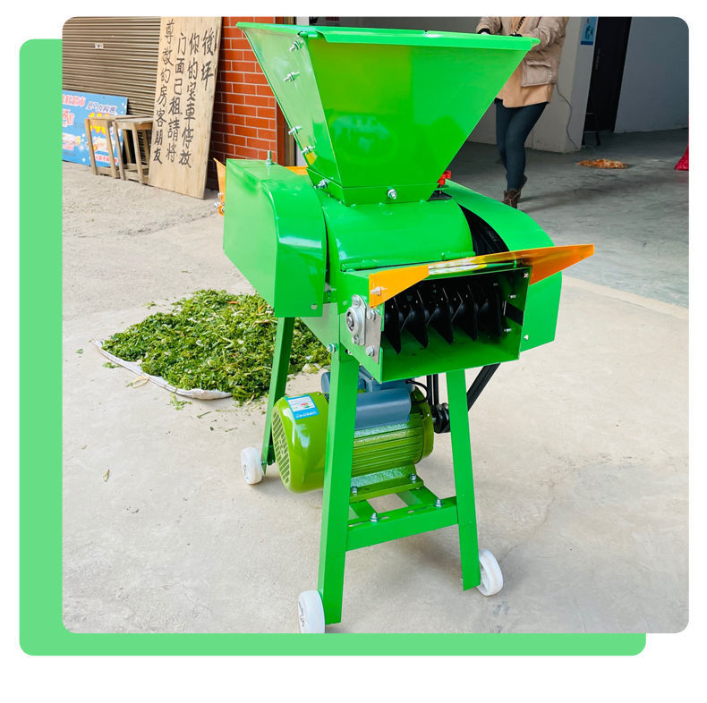  铡草机多功能家用牛羊玉米秸秆揉丝粉碎机干湿两用一体切草机