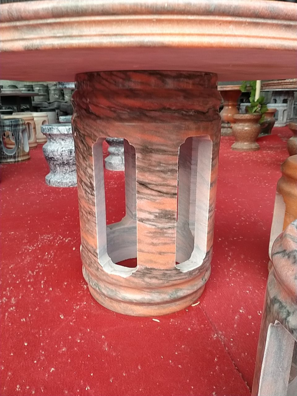 桌子 石桌石凳，大理石圆桌