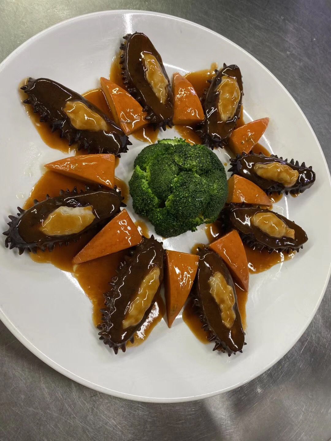 乌参  冻品一品鱼籽参海参素参围餐