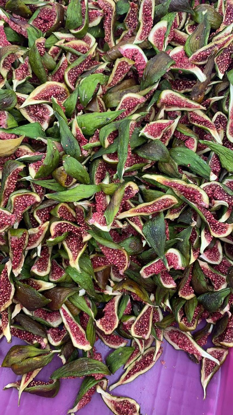 无花果干 威海青皮无花果直接烘干果条