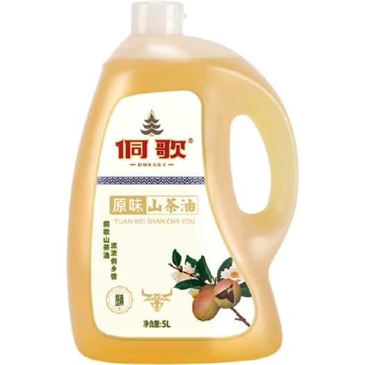 怀化湖南高山茶油侗歌原味山茶油5L