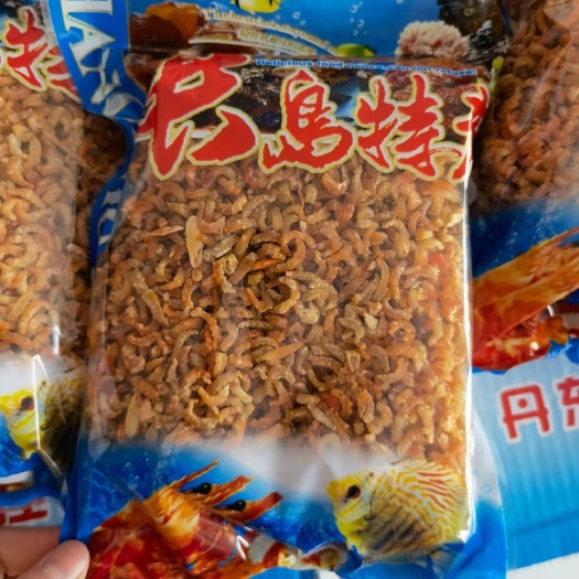 烟台金钩海米，微咸，不是很咸那种，直接吃也很好吃