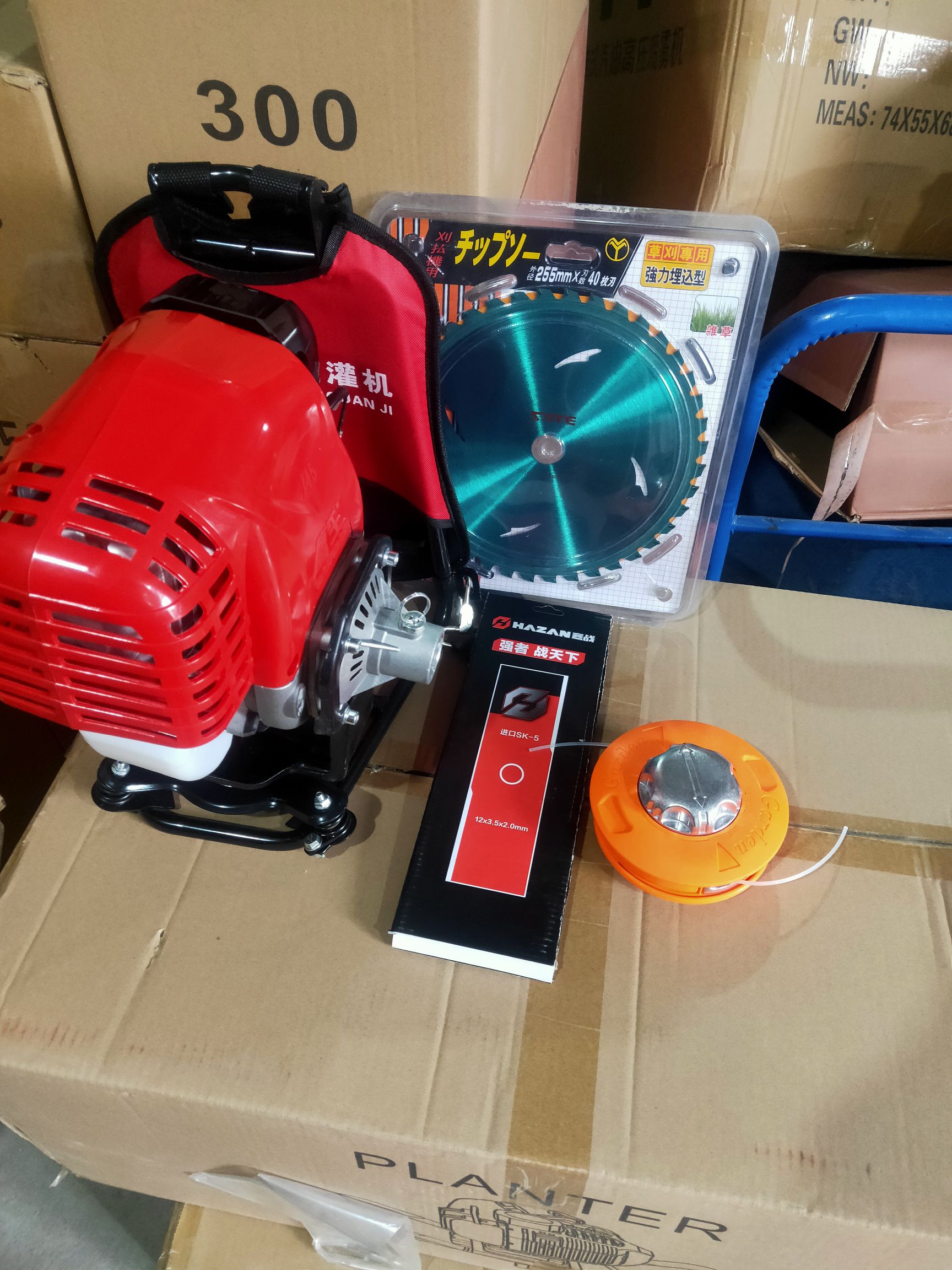 除草机  背负式本田款四冲程割草机 割灌机 破山机