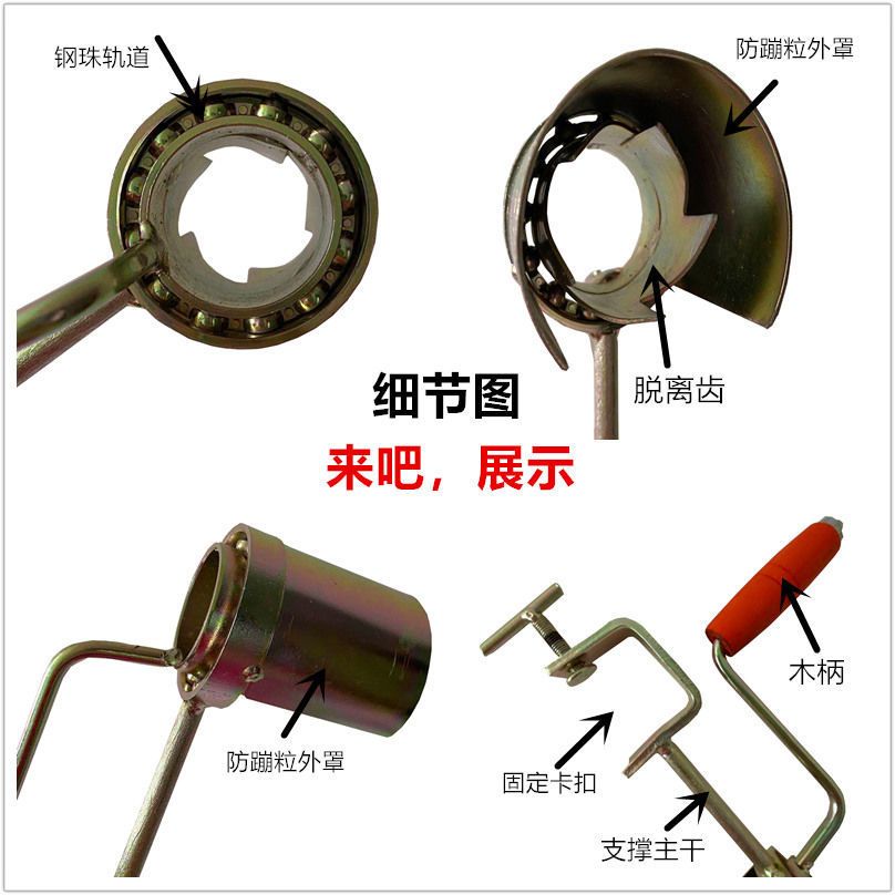 脱粒机械  小型干玉米手摇脱离器玉米脱粒机家用脱包谷手动脱粒