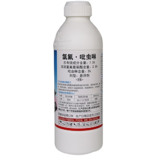 苍溪县农信速万净7.5%氯氟吡虫啉蚜虫高效氯氟氰菊酯农药
