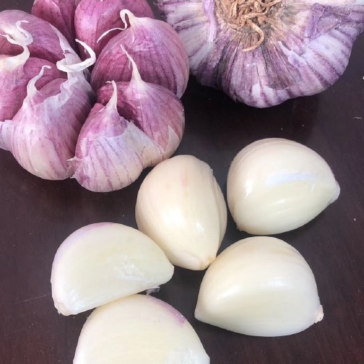 昆明大蒜 云南紫皮瓣蒜大理冰川蒜调味品代发批发整箱零售产区直接发货批发