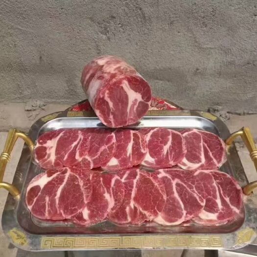 猪肉类  一号肉梅花肉20斤颜色好烤肉