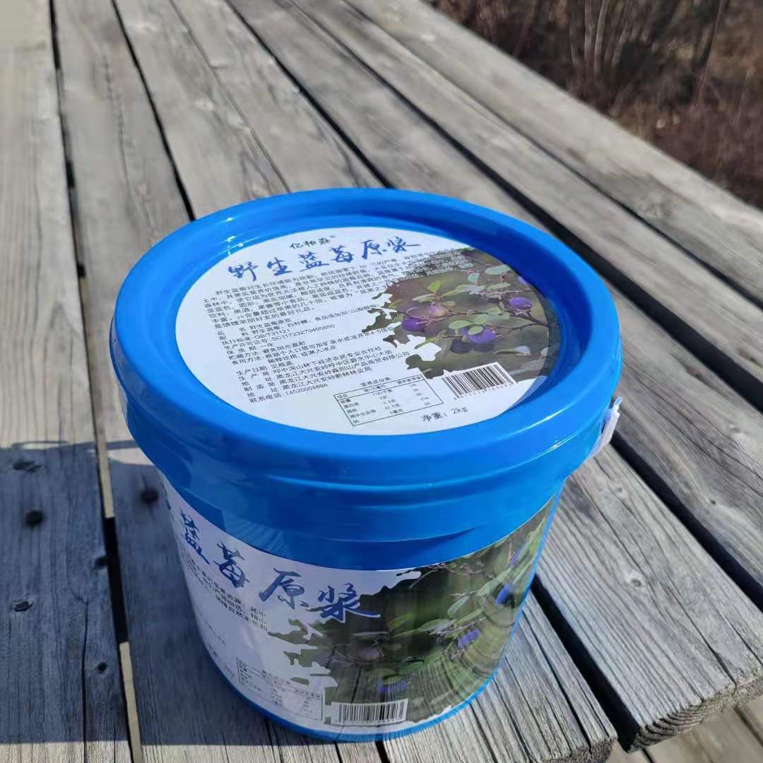 大兴安岭蓝莓原浆 蓝莓汁饮料兑水喝居家饭店饮料