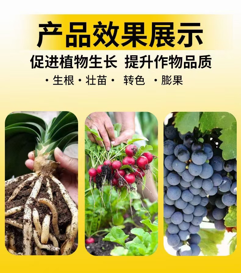 【包邮】黄腐酸钾鱼蛋白打破休眠促芽生根绿叶 改土肥田强力生根