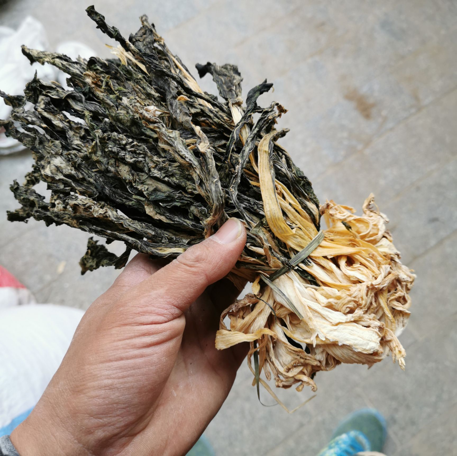 湖南无盐白菜干农家货晒干