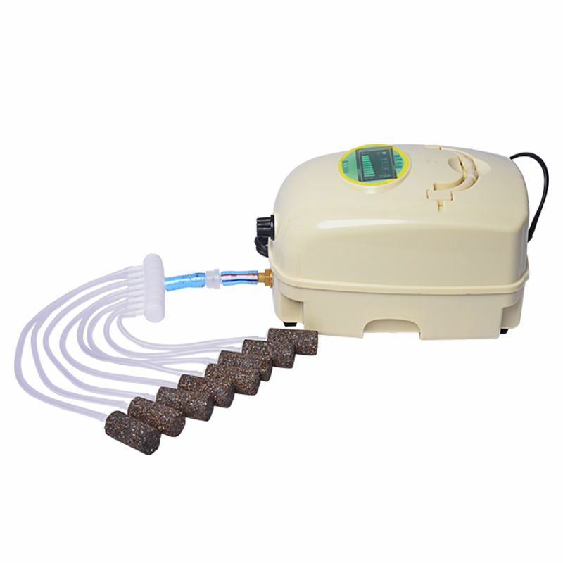 甬灵养鱼增氧泵便携式充电两用增氧机大功率卖鱼打氧机充氧氧气泵