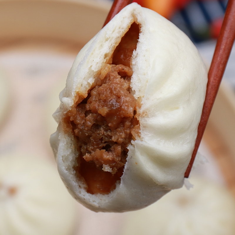 包子 酱肉包，猪肉包，速冻包子，早餐包子80克/个