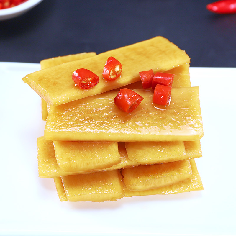 老坛酸辣萝卜皮袋装瓶装盒装白萝卜皮酱菜咸菜厂批发食堂酒店定制