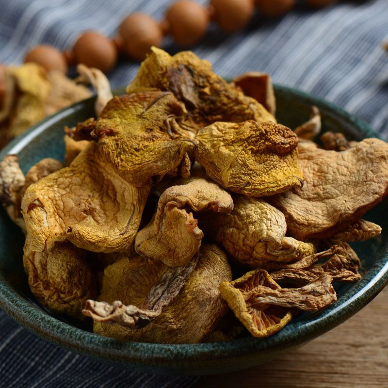 新货长白山小黄蘑 蘑菇野生菌 东北特产山珍