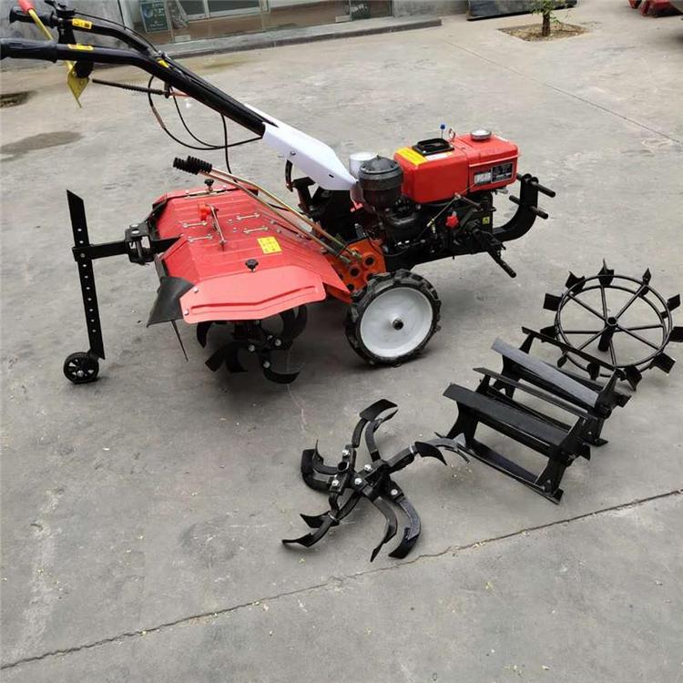 微耕机厂家新款自走式农用微耕机型号齐全旋耕起垄机