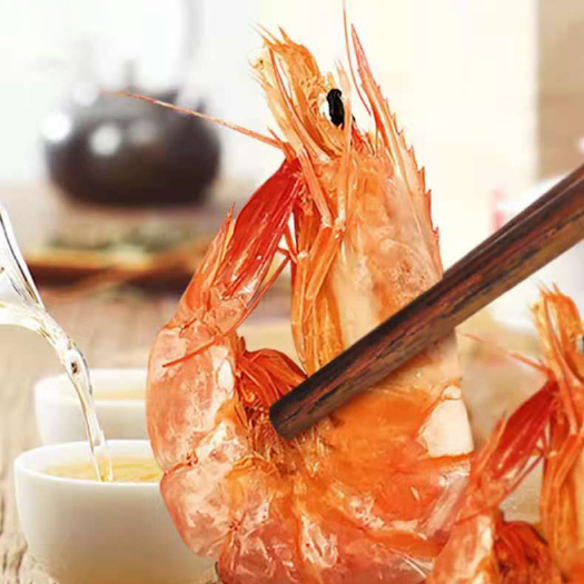 惠来县碳烤虾干即食大号特大特级无盐孕妇补钙零食250g海虾海鲜