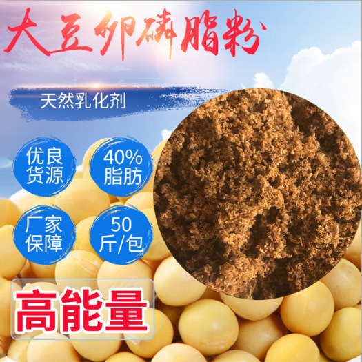 海兴县饲料级大豆磷脂粉卵磷脂30个脂肪水产鸡鸭猪育肥原料量大优惠