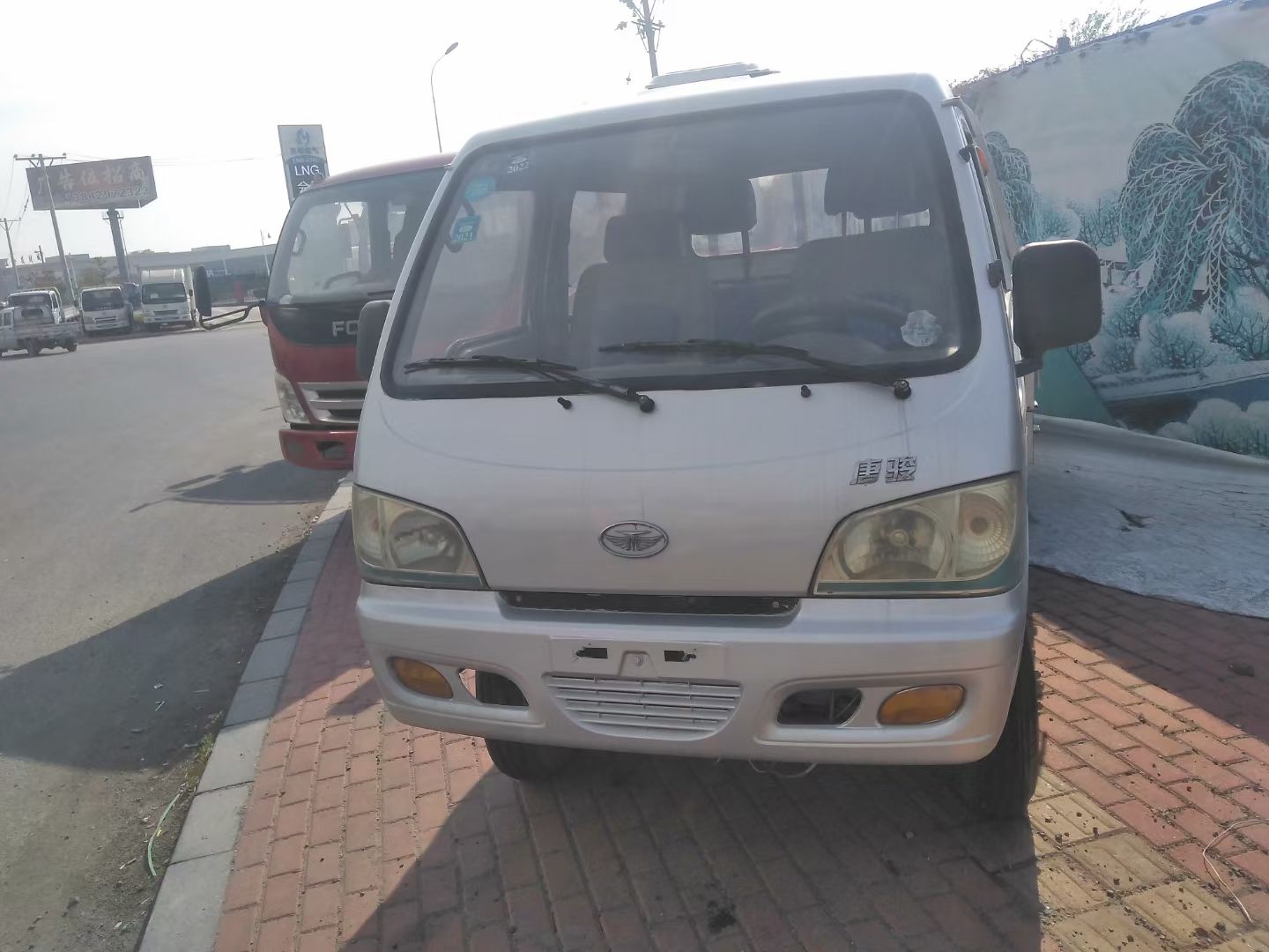 运输车 14年唐骏双排小货车  检车保险全年