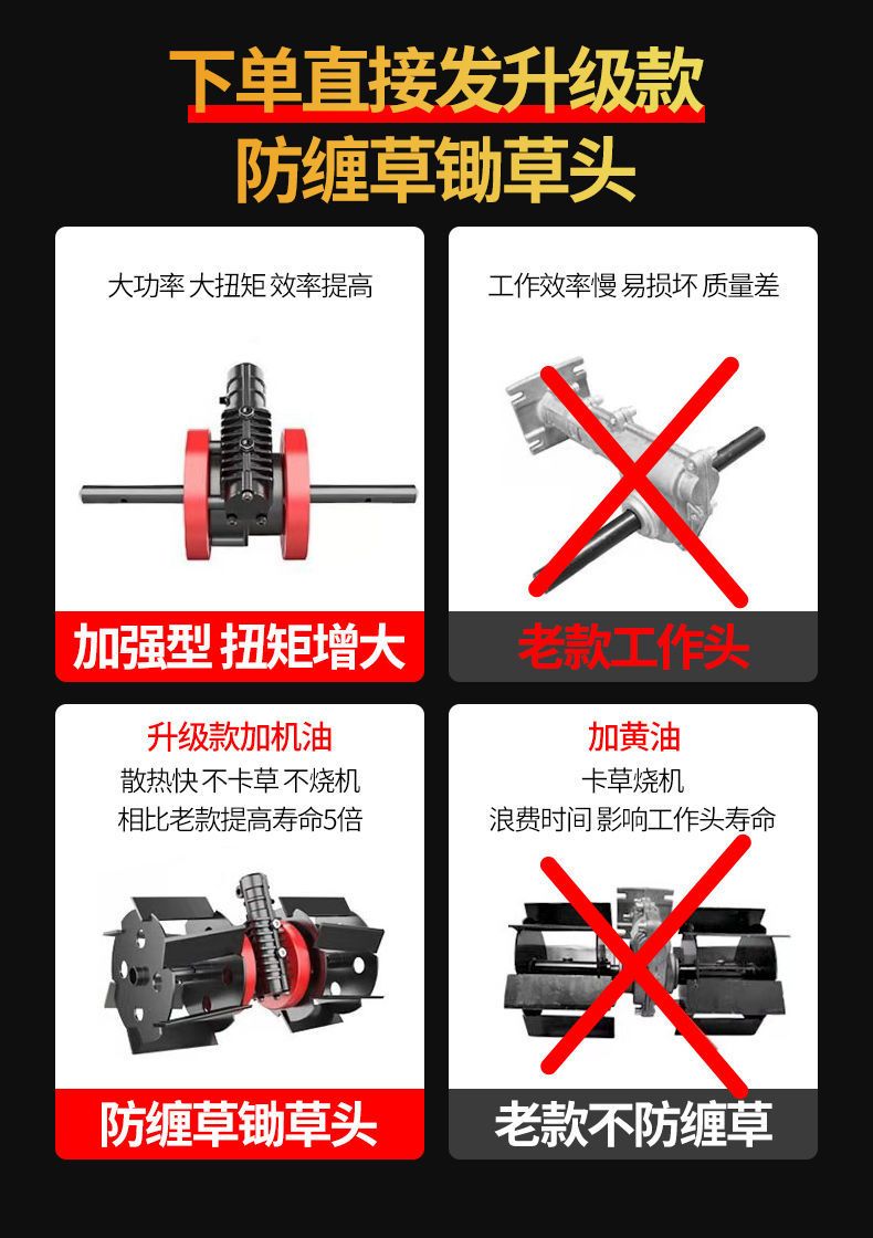 割草機  除草微耕機全自動小型背負(fù)式農(nóng)用多功能打草鋤草松土機