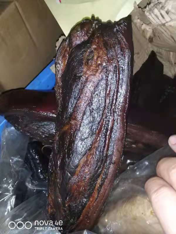 农家土猪熏制的柴火腊肉，五花肉腊肉。