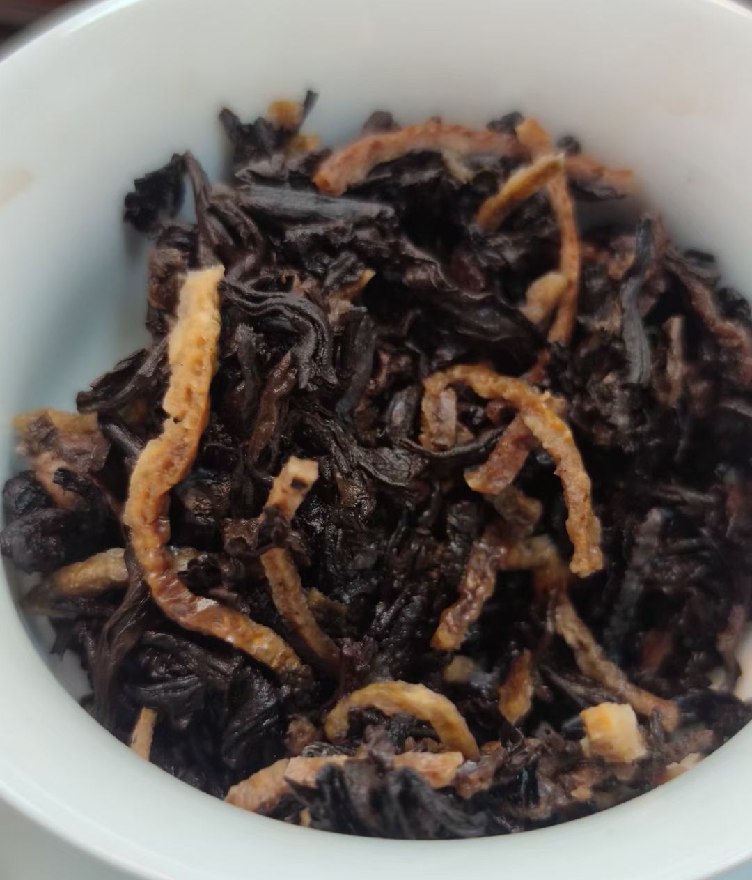 陈皮茶  订制版云南普洱茶新会3年陈皮熟茶