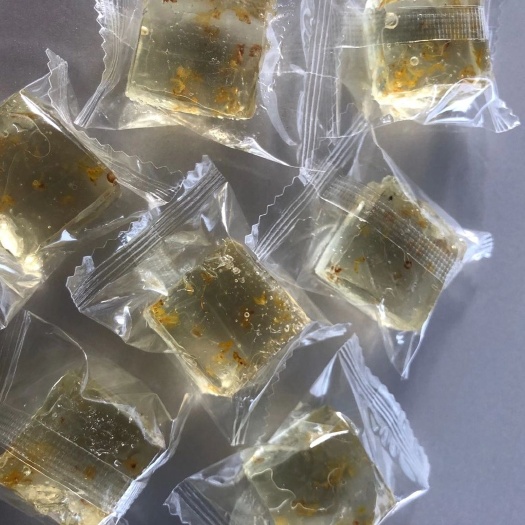 北海桂林特产桂花糕 水晶桂花软糖 水晶桂花糕 口感Q弹 香味浓郁