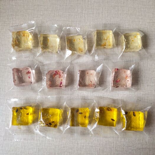 广州桂林特产桂花糕 桂花水晶软糖 口感Q弹，香味浓郁 三种味道