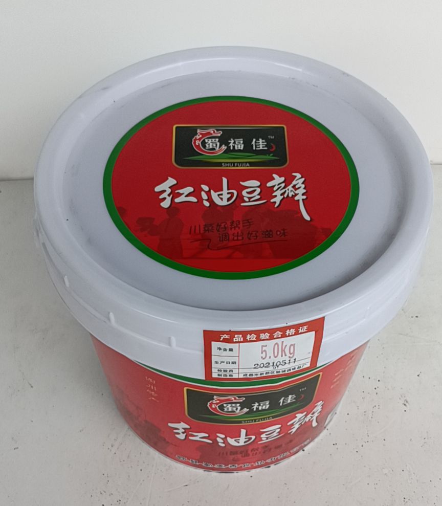 厂家直销郫县蜀福佳红油豆瓣酱 回锅肉 川菜调料 家用 餐饮用