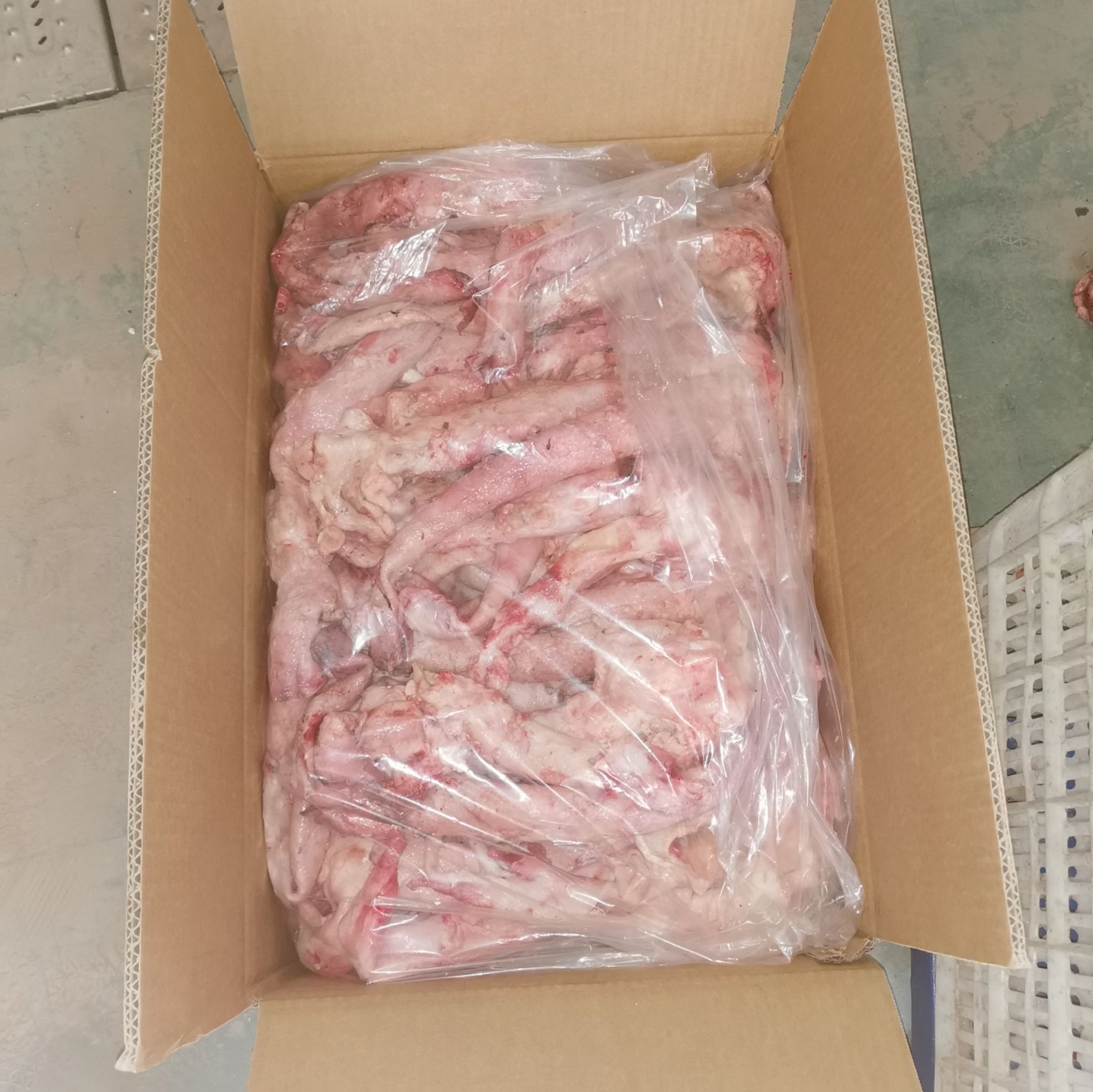 牛心管 牛黄喉 国产纯干精修去油 烧烤专用！