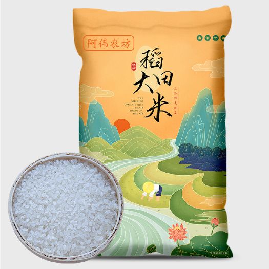 长春阿伟农坊，正宗东北大米，长粒香米，厂家批发价格，绿色