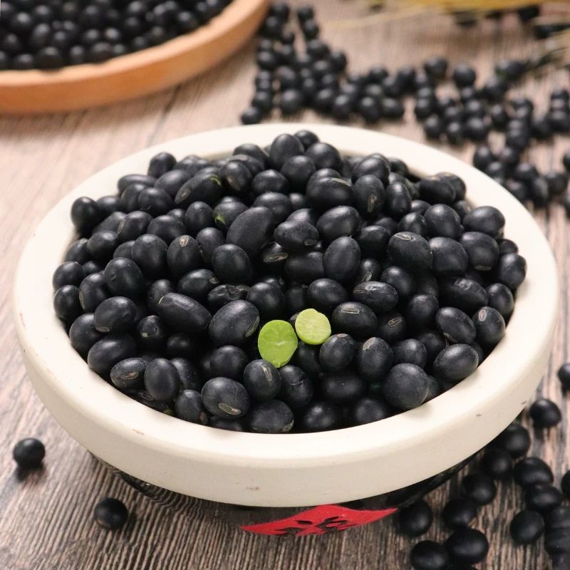 东北绿芯小黑豆黑米黑芝麻非转基因黑豆批发豆浆豆芽泡醋五谷杂粮