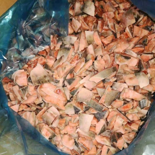 青岛三文鱼肉碎肉宠物食品原料三文鱼肉碎肉宠物食品原料