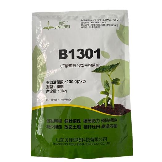 潍坊复合微生物菌剂 公司专利产品B1301有机蔬菜水果叶面冲施滴灌生根壮苗放病菌