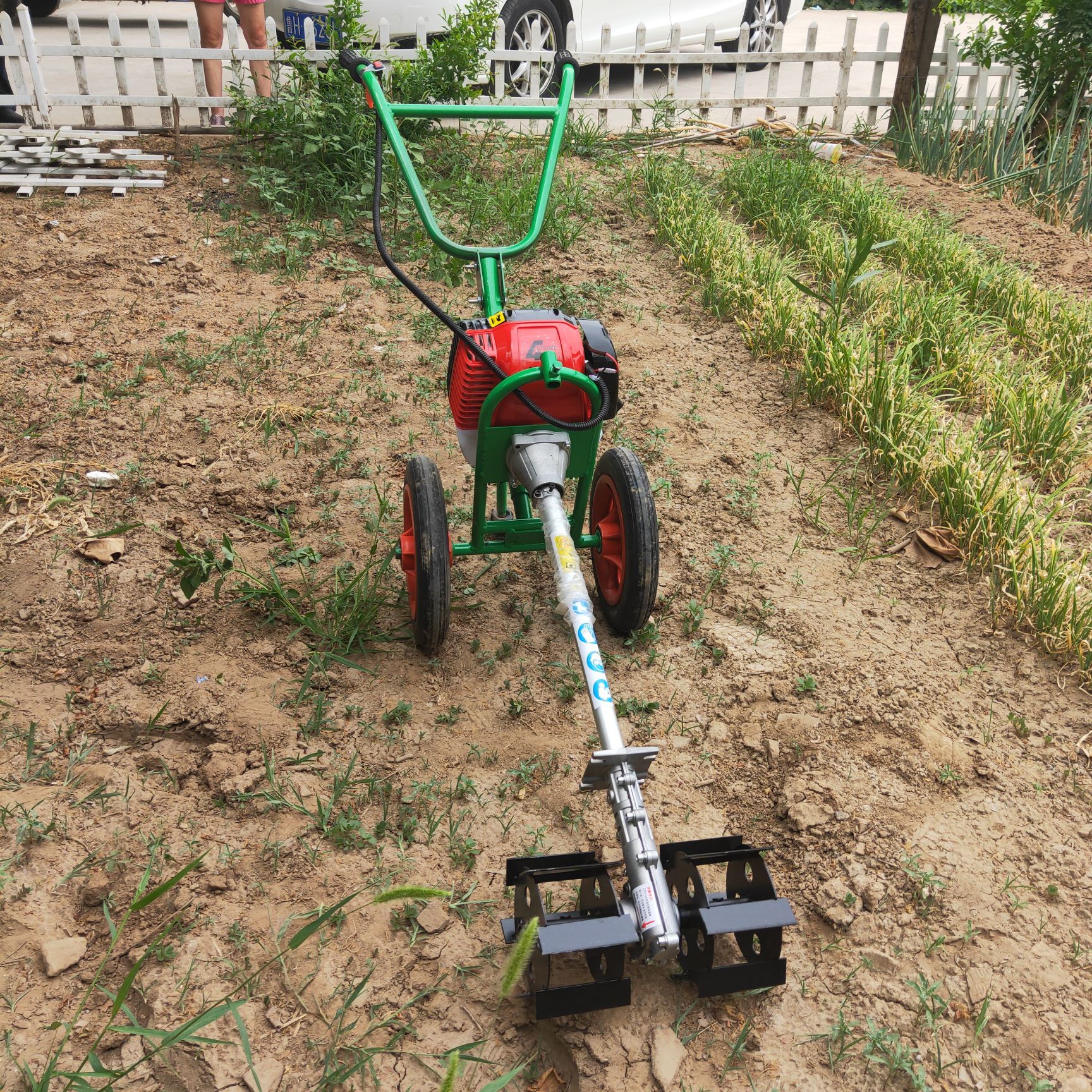 割草机  背负式除草机 松土犁地机小型收割机